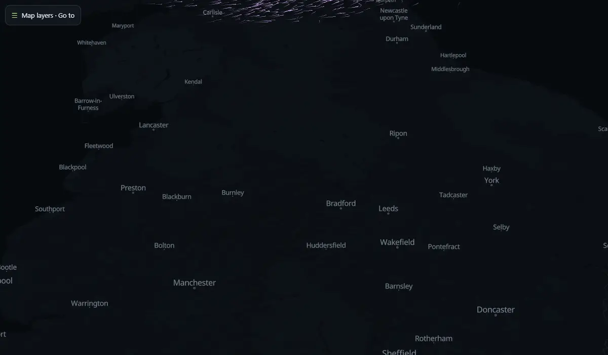 Map of today's pollen in the air, carried by the wind (CAMS model)